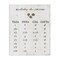Stupell Industries Tabla de Medidas de Cocina Canvas Wall Art